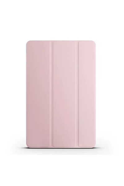 AYANJIN Tab P12 12.7 Inch Pink Smart Case For Lenovo Tab P12 12.7 Inch 2023 Tablet Trifold Stand Soft Tpu Co
