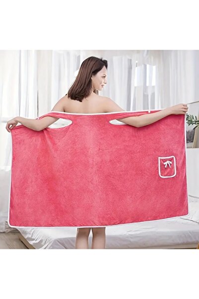 Choice 1pc 85x135cm Rose Red Womens Bath Towels Girls Fast Drying Beach Spa Bathrobes Shower Gym Clothing