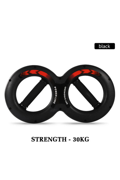 Ninth World جهاز تدريب قبضة اليد متعدد الوظائف بقوة 30 كجم باللون الأسود، نوا...