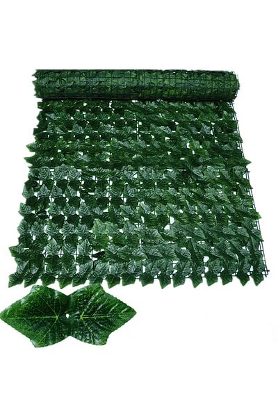 Choice 50X200 Dark Green Grape 50X200cm Artificial Ivy Hedge Green Leaf Fence Panels Faux Privacy Fence Scr
