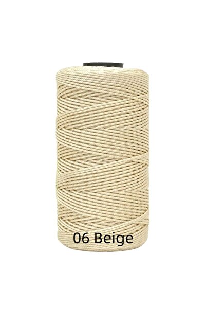Choice 006 خيوط الكروشيه الصيفية الجديدة باللون البيج، خيوط حياكة يدوية، خيوط...