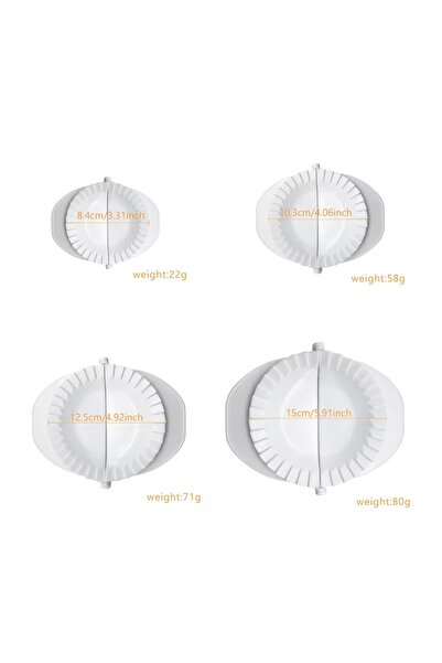 Choice مجموعة قوالب الزلابية الكبيرة، قالب الزلابية اليدوي، مكبس العجين، قالب...