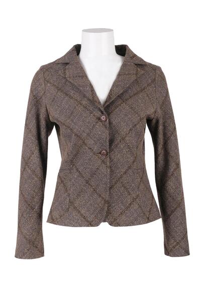 BLU Dar Kesim Kısa Ceket