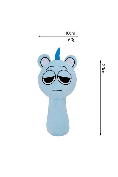 Choice 1pcs 52 estilos Sprunki juguetes de peluche Sprunki Incredibox mu eco de peluche Sprunki juego almoh