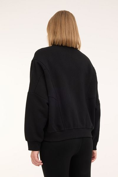 lumberjack WL FAYE 18SS411 4PR Μαύρο Γυναικείο Φούτερ
