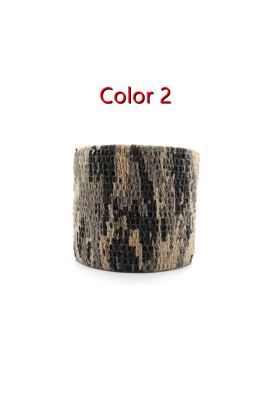 Choice13 5cm x 4.5m Color 2 1 Roll U k 4.5m*5cm Waterproof Outdoor Camo Hikin...