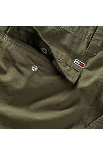Tommy Hilfiger Erkek Tjm Ryan Kargo Pantolon - Yeşil