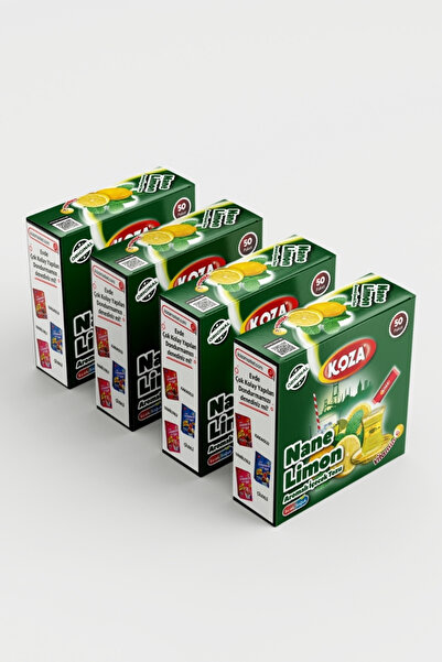 Koza Tek Içimlik Nane Limon Aro. Içecek Tozu (50 STİCK)
