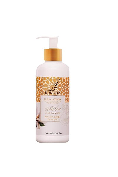 None لوشن كنوز لتفتيح وترطيب الجسم بالفانيليا والمسك 300 مل