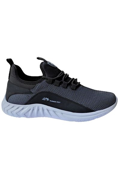 M.P. M.p 231-1061mr Γκρι-μαύρο Ανδρικά Casual Sneakers Παπούτσια