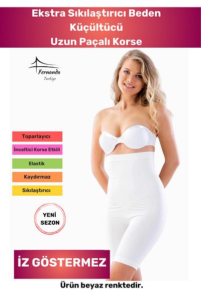 Fernanda New Season Recovery Body Firming Shaping Non-Marking Non-Slip Long Leg Corset