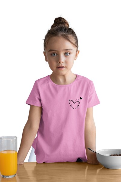 New Shine In Cart 6 and Above Purchases Get 1 T-Shirt Gift - Children's Crew Neck Printed Short Sleeve T-Shirt