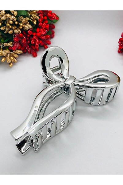 İnDerin Women's Large Size Infinity Bow Model Latch Buckle Pinterest Style (11cm)