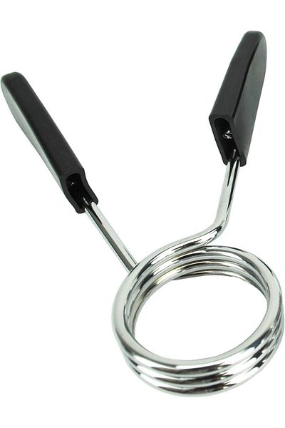 fulina Barbell Dumbbell Bar Spring Collars, Grip Strength, Exercise Hands