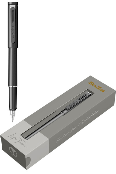 Scrikss Punto Dolma Kalem M Uç Siyah Özel Kutu