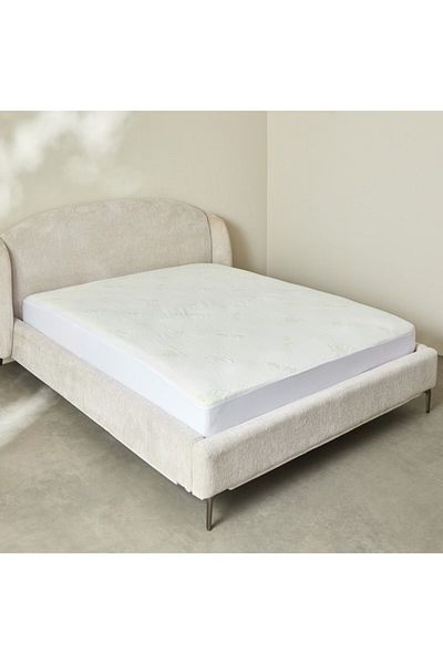 Home Box واقي مرتبة أوليمبيك كوين مقاوم للماء من الصبار 160x200+33 سم
