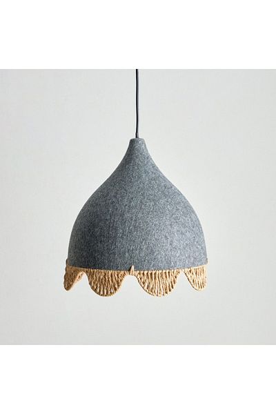 Home Box Fema Blaze Felt Lampshade 52x34 cm