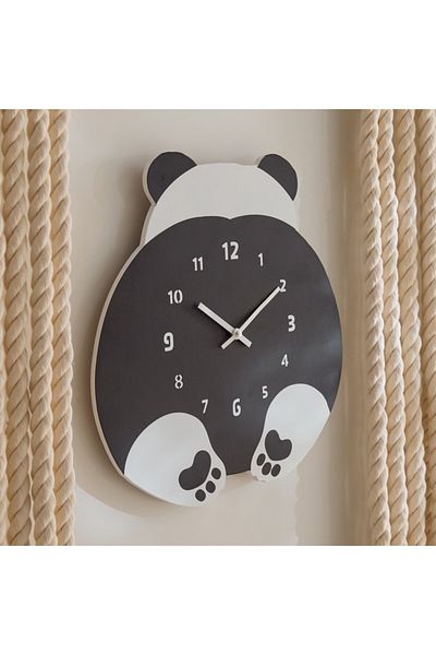 Home Box Forresta Panda Wall Clock 35x40 cm