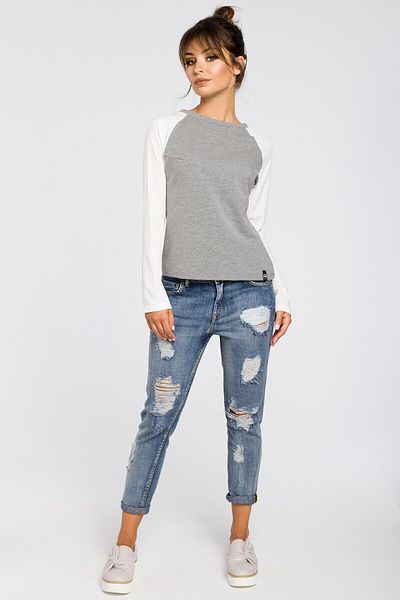 BEWEAR Elegant knitted women's blouse