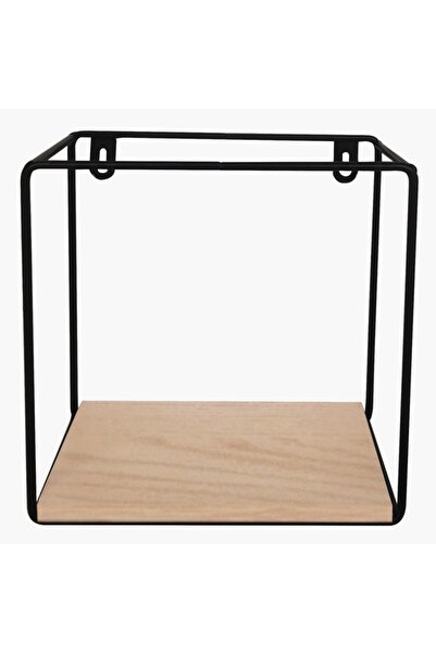 Home Box Urban Square 1-Tier Metal Shelf 20x10x20 cm