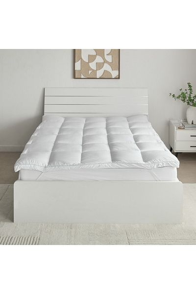 Home Box MicroFresh 300TC Soft Microfiber Queen Mattress Topper 150x200+6 cm