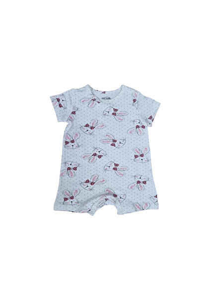 Fuar Baby Kız & Erkek Çocuk Kısa Paça Kısa Kol Tulum