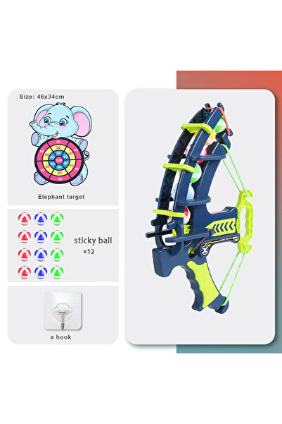Choice لعبة تعليمية للأطفال على شكل فيل ديناصور وكرة لاصقة وهدف ولوحة رمي السهام
