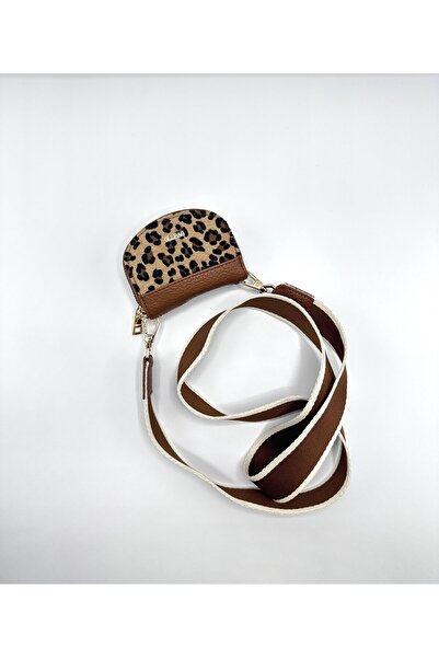 OLLBAG Leopar Desen Çapraz Cüzdan -ol-220