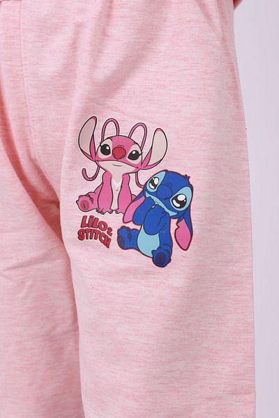 COSBA kids wear Κοριτσίστικο κοστούμι φόρμας με στάμπα με ελαστική μέση
