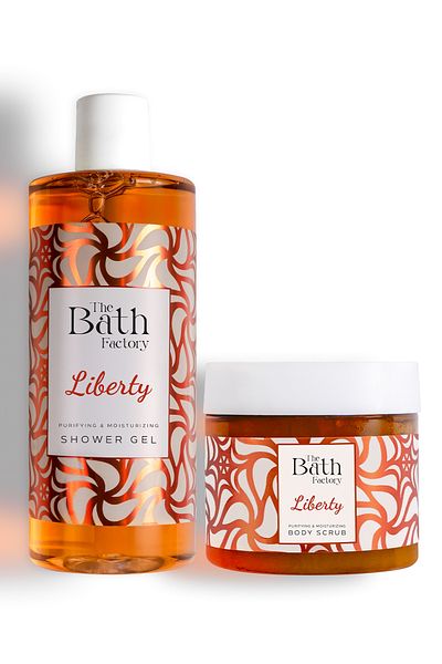 THE BATH FACTORY Liberty Peeling + Liberty Shower Gel