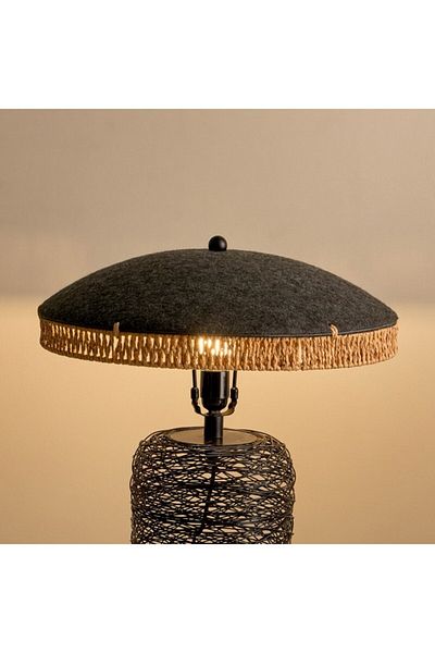 Home Box Fema Elma Felt Lampshade 46x8x12 cm