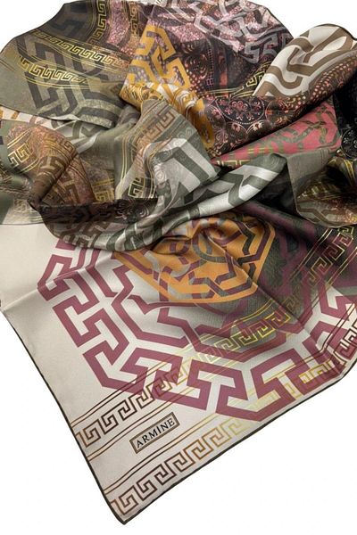 Armine E19ya8245d0106 Φουλάρι Dj Pure Silk 8245d (T) (NOSTALGIA TWILL)