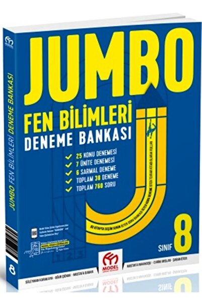 Model Eğitim Yayınları 8. Sınıf Lgs Jumbo Fen Bilimleri Deneme Bankası