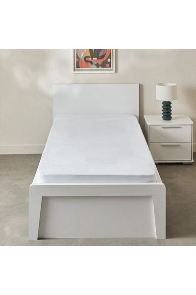 Home Box Terry Waterproof Single Mattress Protector 90x200+33 cm
