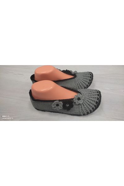 Kevser nur tuhafiye Hand-knitted Ballerinas