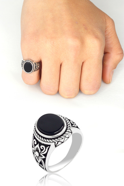 Midyat Nurtaş Gümüş Taşlı 925 Ayar Gümüş Çocuk Yüzük