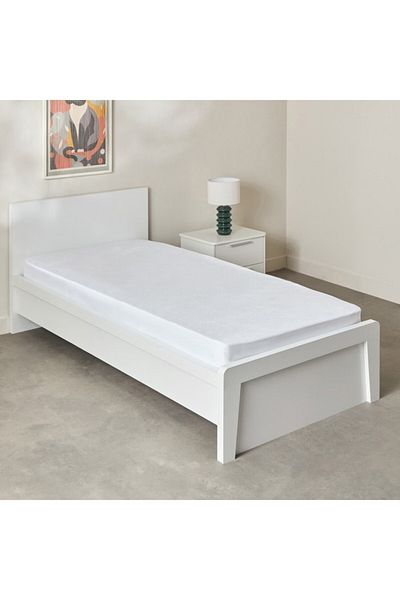 Home Box Terry Waterproof Single Mattress Protector 90x200+33 cm
