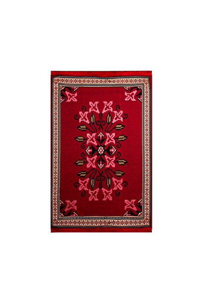 Bigghome Kilim, Makinede Yıkanabilir, Etnik Desenli, 120*180 Cm, Sa25py