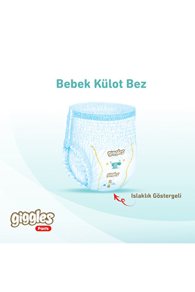 giggles Pants Külotlu Bebek Bezi 7 Numara XXLarge 48 Adet