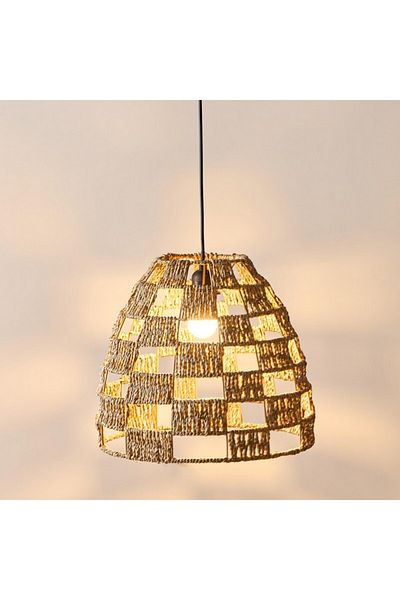 Home Box Belmonte Seagrass Lampshade 35x30 cm