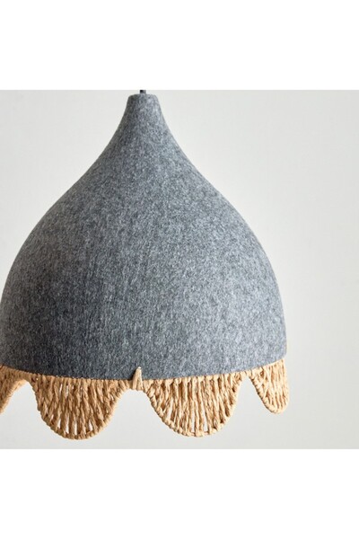 Home Box Fema Blaze Felt Lampshade 52x34 cm