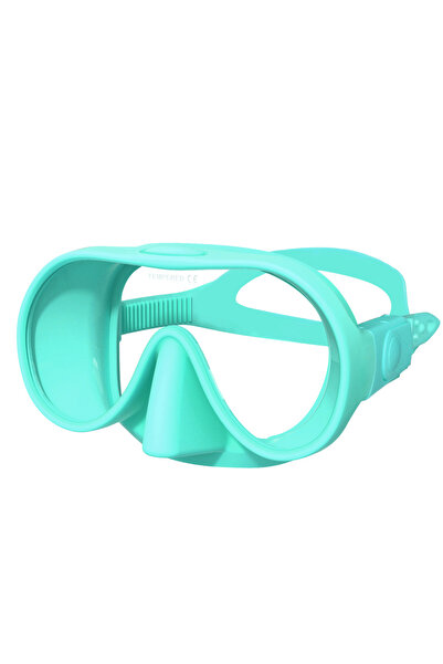 Choice نظارات غوص احترافية خضراء، بدلة غطس، قناع غوص، قناع غطس، مجال رؤية واس...