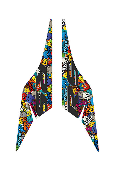 Black Sea Port Bajaj Rs200 2025 Tail Sticker