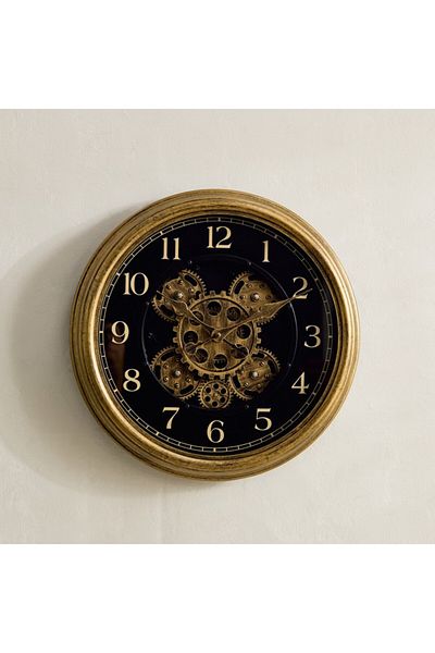 Home Box Mido Real Moving Gear Clock 39 cm