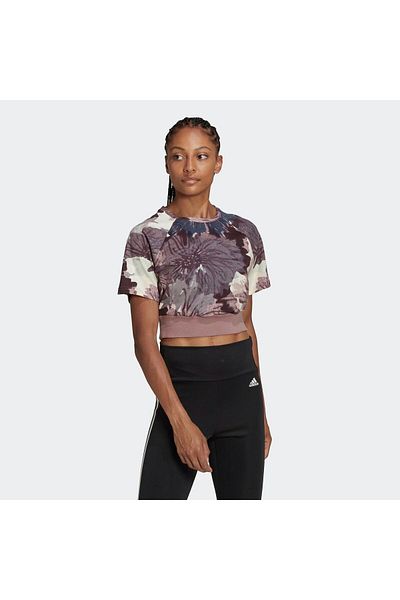 adidas ADIDAS women's T-shirt W AOP CRP TEE - HP0782