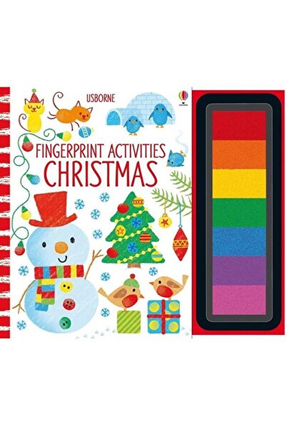 Usborne USB - أنشطة بصمة الإصبع - عيد الميلاد