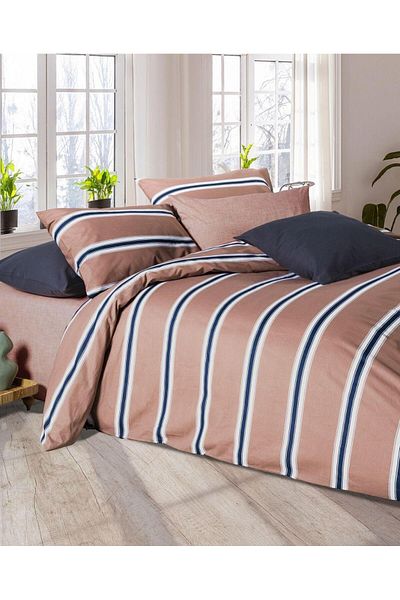 İyi Geceler İstanbul 100% Cotton Double Duvet Cover Set