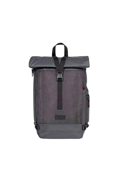 Eastpak Tecum Roll Cnnct Accent Gray Backpack