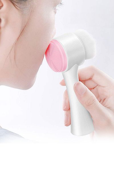 Fresh Moon Face Washing Brush - Skin Cleansing Apparatus - Silicone Peeling - Blackhead Purifying