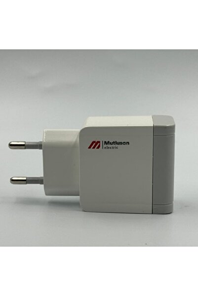 Mutlusan Usb + Type-C Fiş Adaptör 2,4 Amper